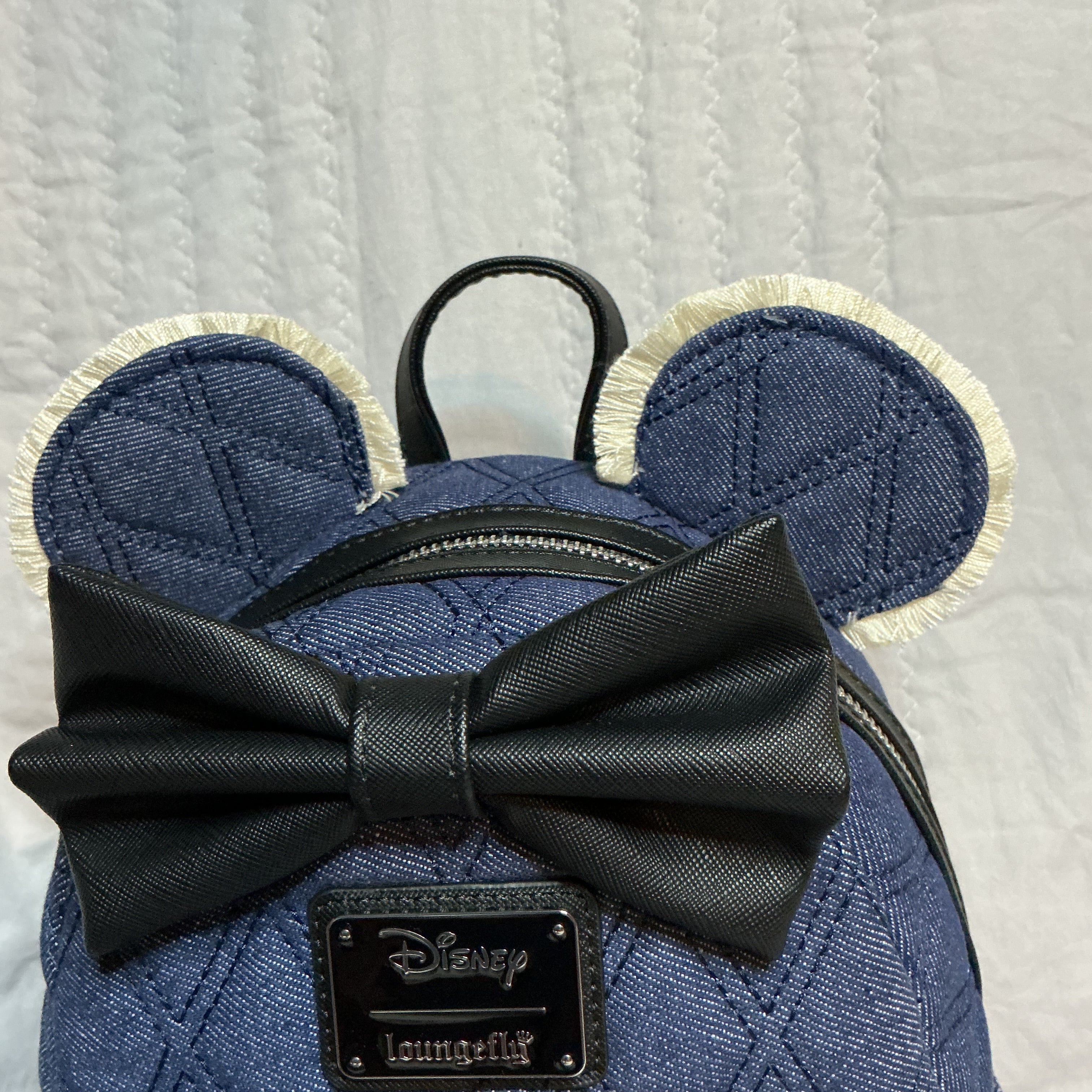 Minnie, Mouse Denim Backpack,Set