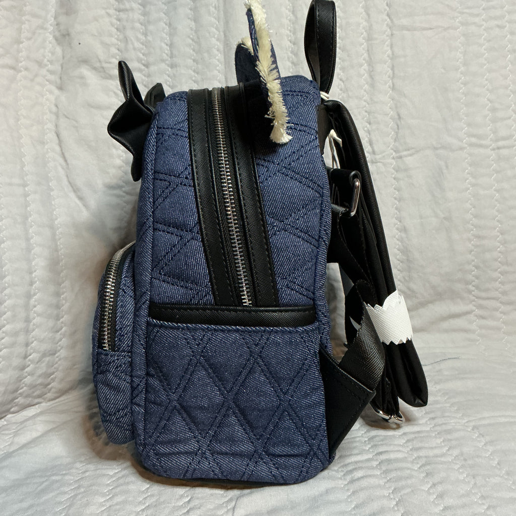 Minnie, Mouse Denim Backpack,Set