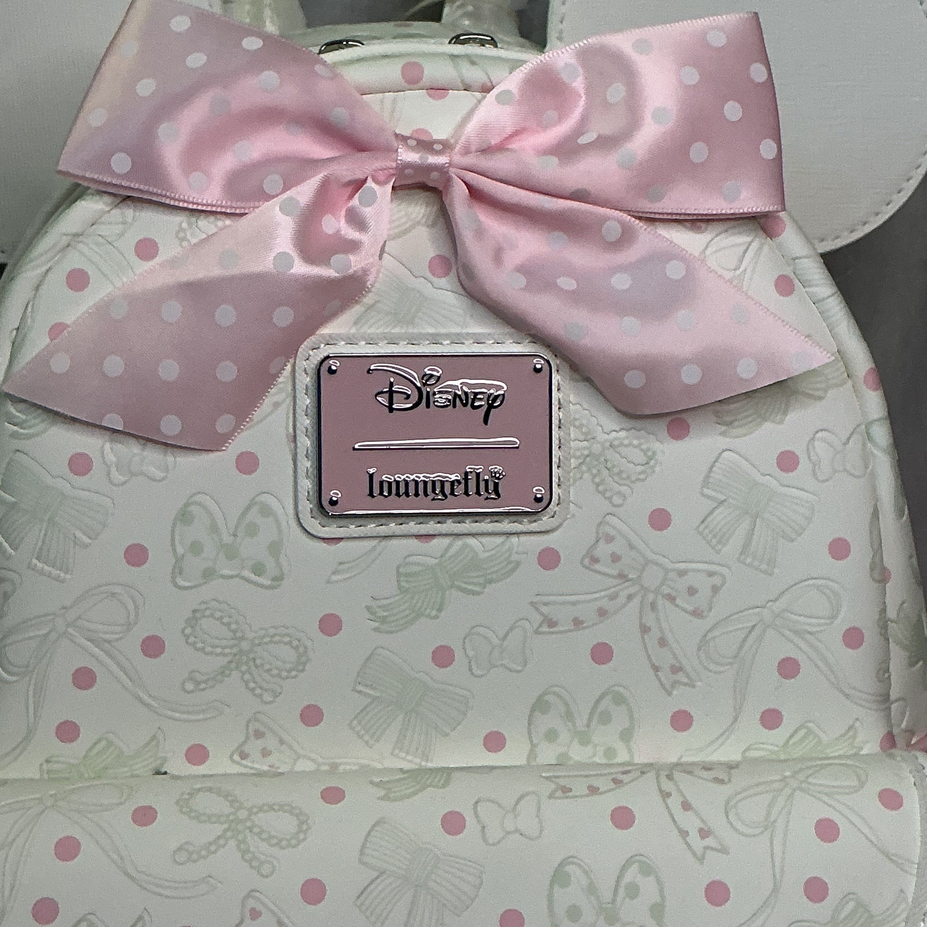 Minnie Mouse White Bow