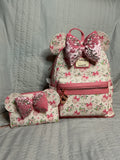 Minnie Mouse Floral Set
