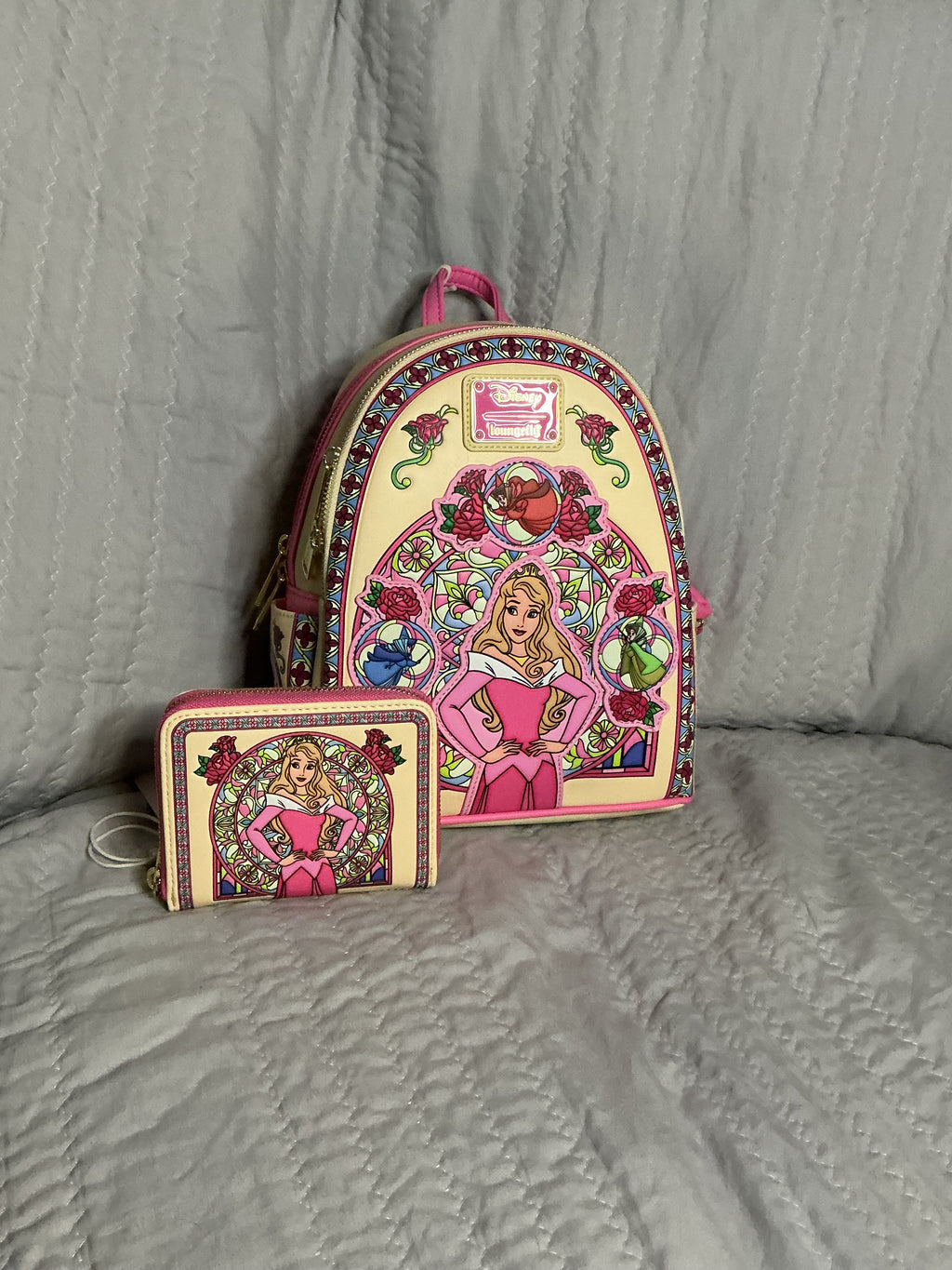 Sleeping Beauty Stained Glass Set