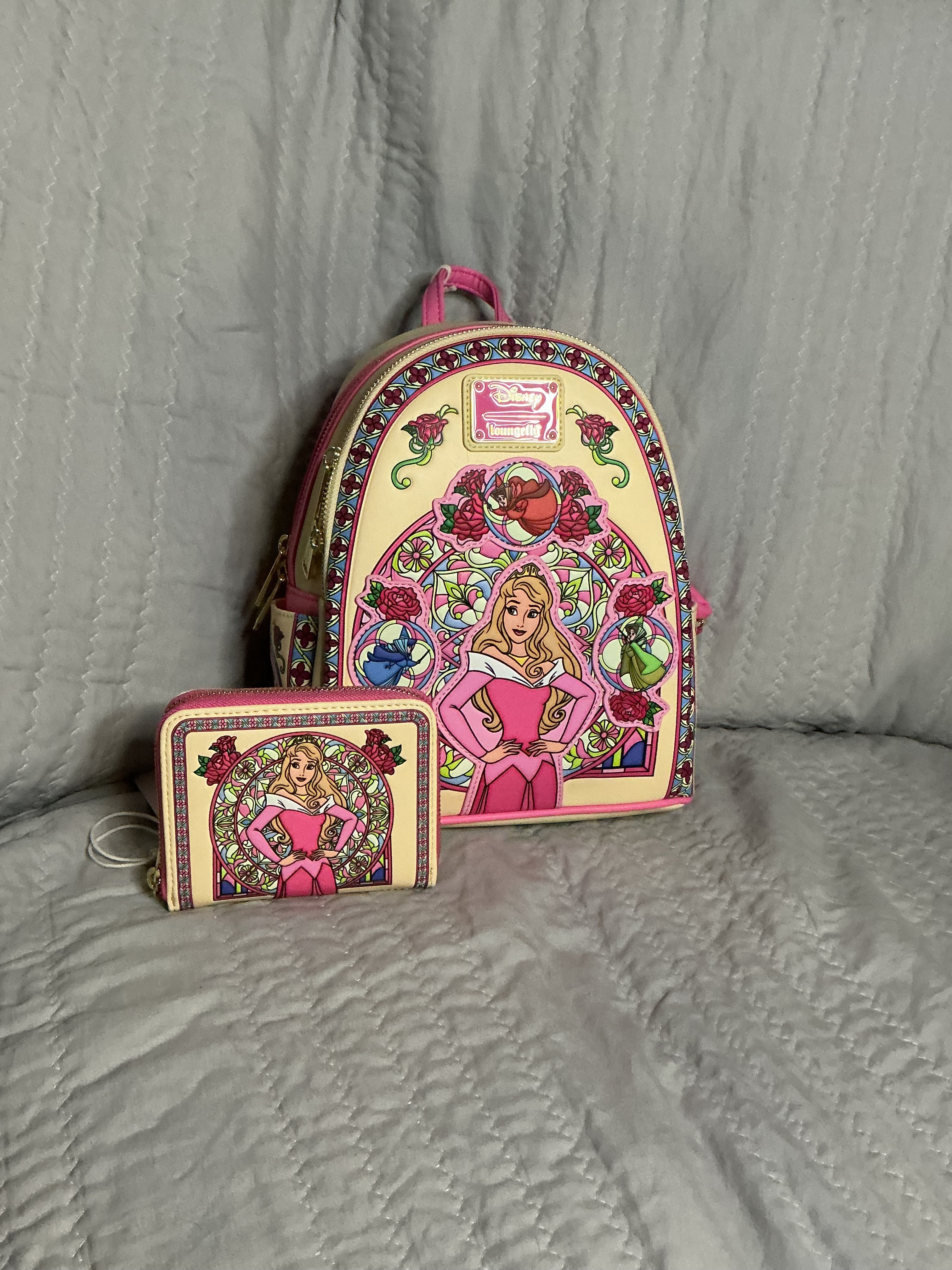 Sleeping Beauty Stained Glass Set