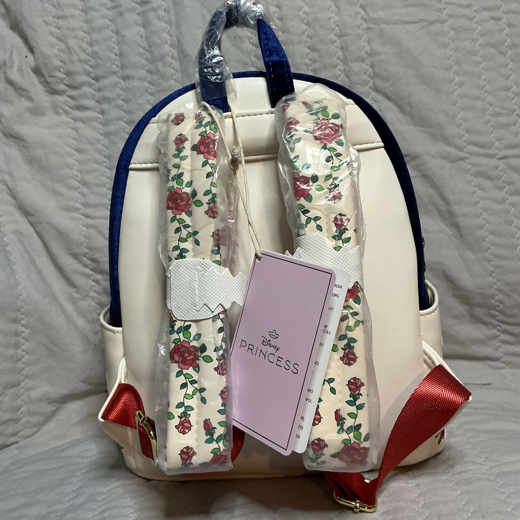 Beauty And The Beast Velvet Backpack