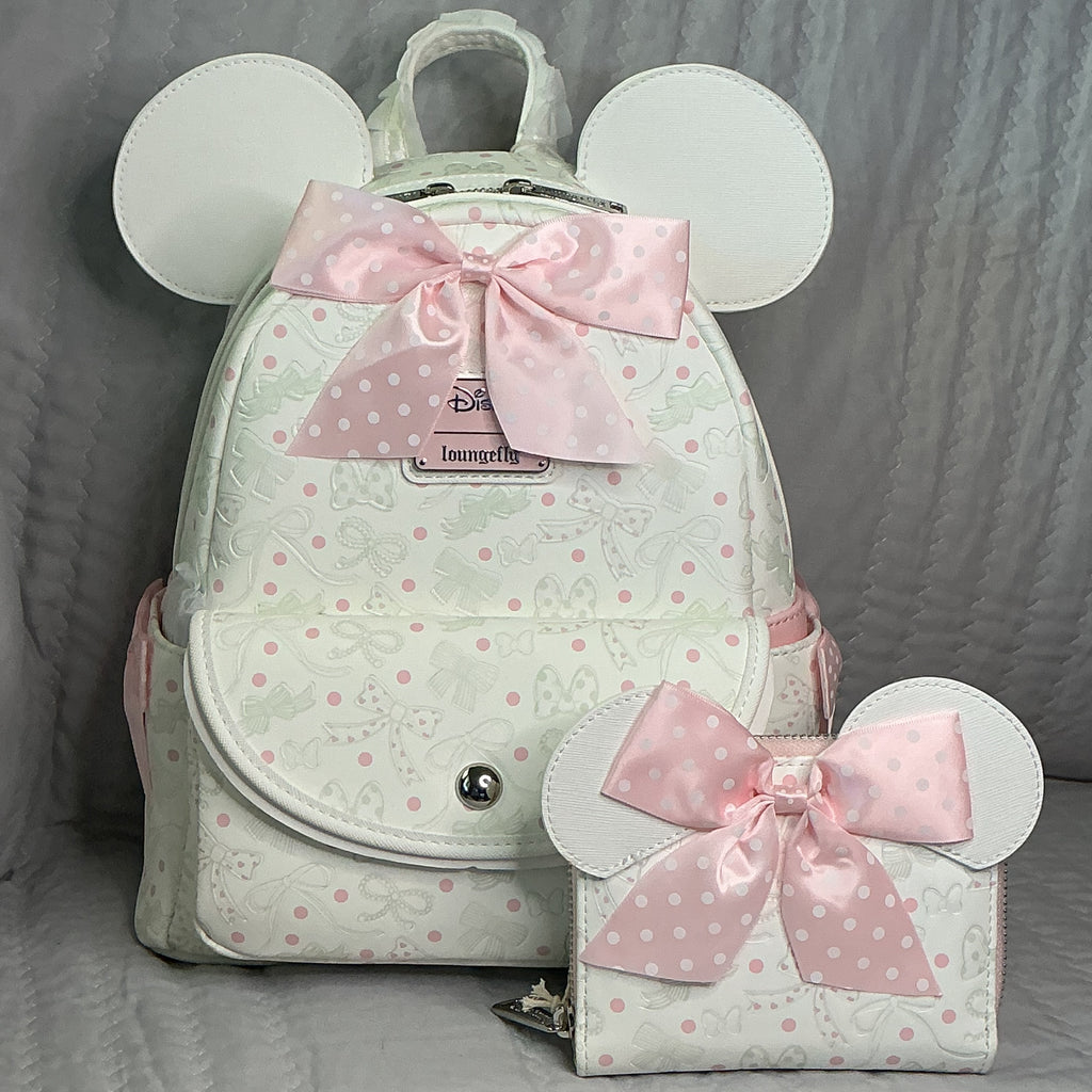 Minnie Mouse White Bow