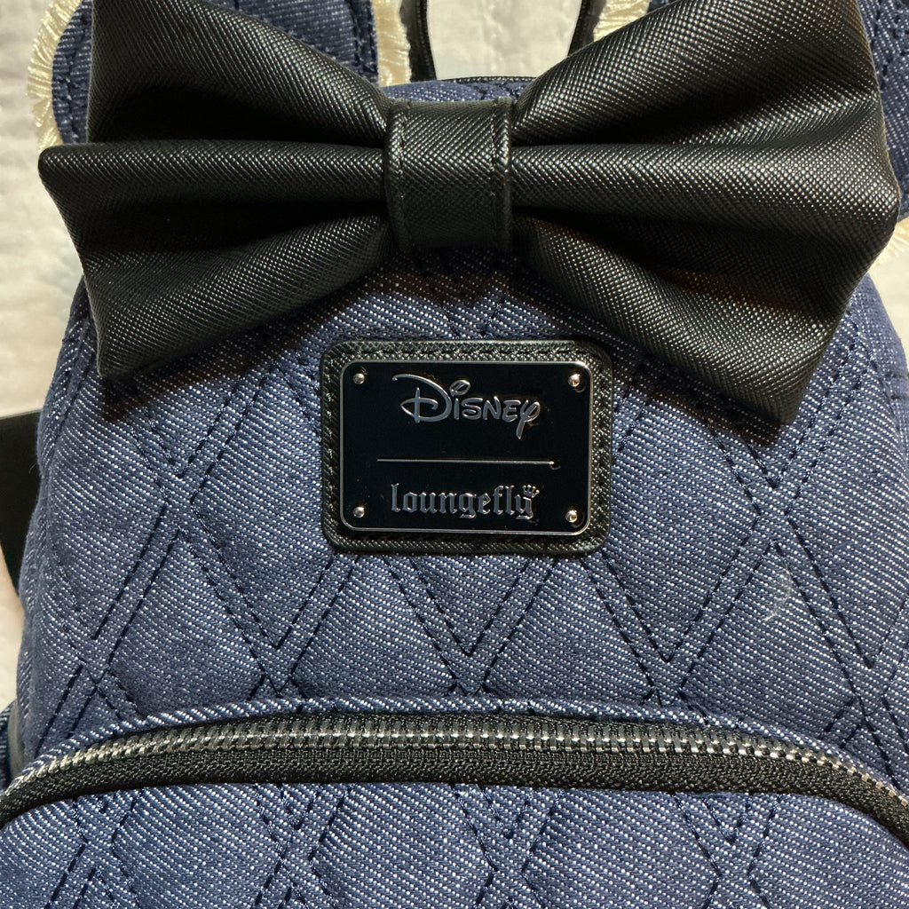 Minnie, Mouse Denim Backpack,Set