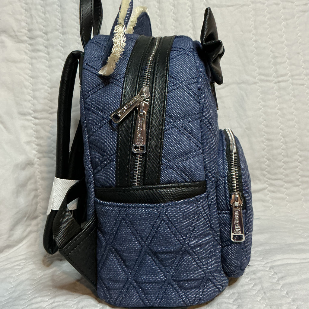 Minnie, Mouse Denim Backpack,Set