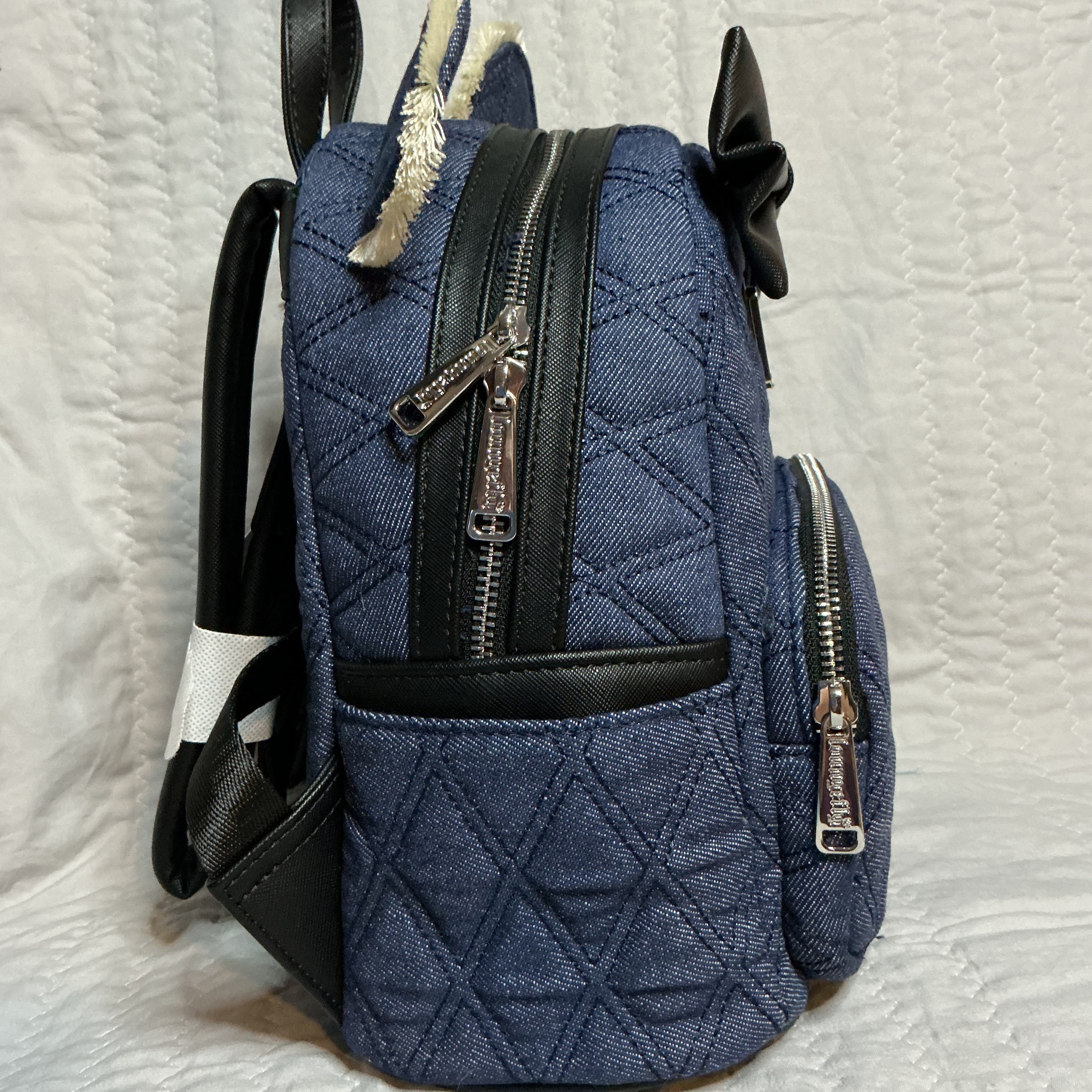 Minnie, Mouse Denim Backpack,Set
