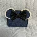Denim Minnie Wallet