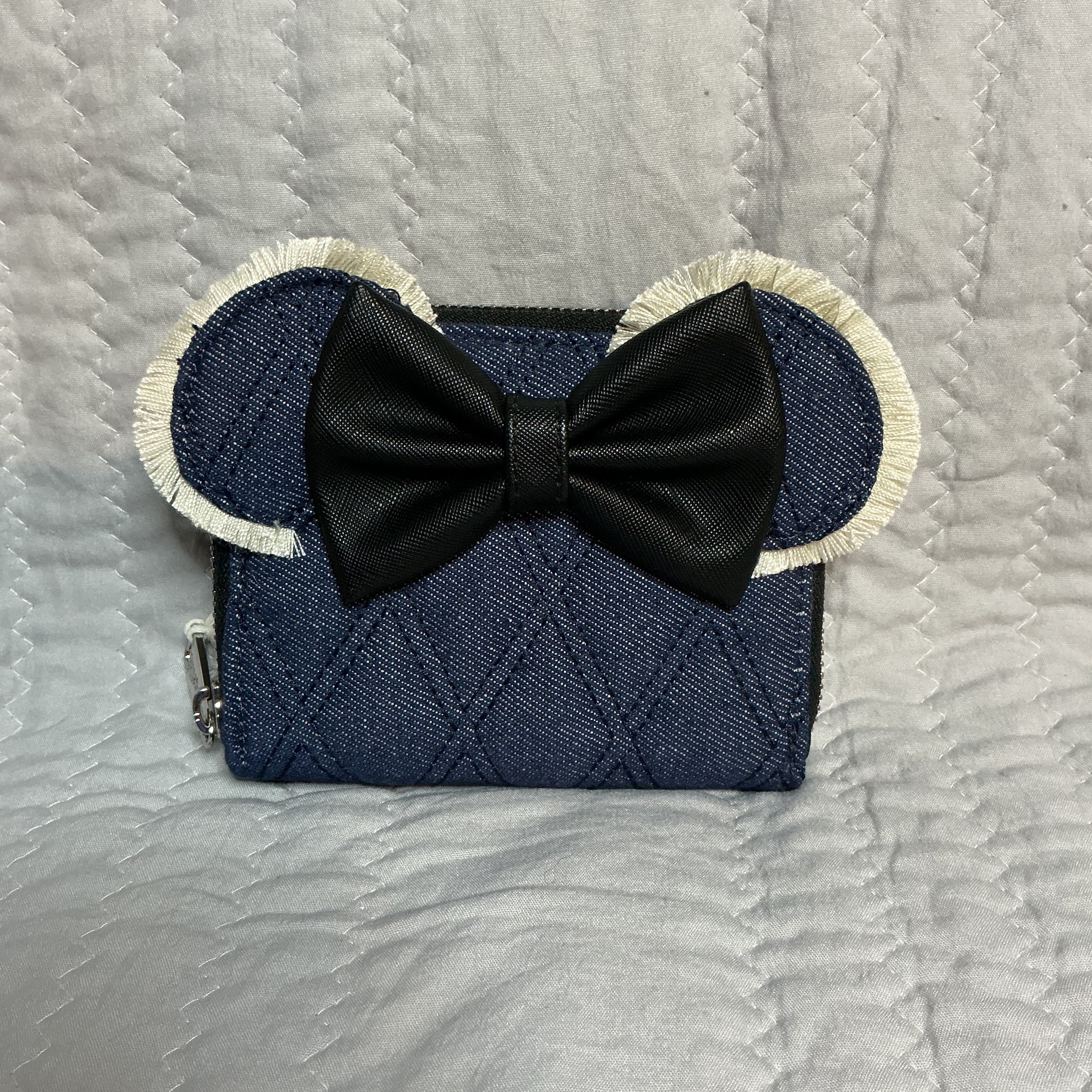 Denim Minnie Wallet